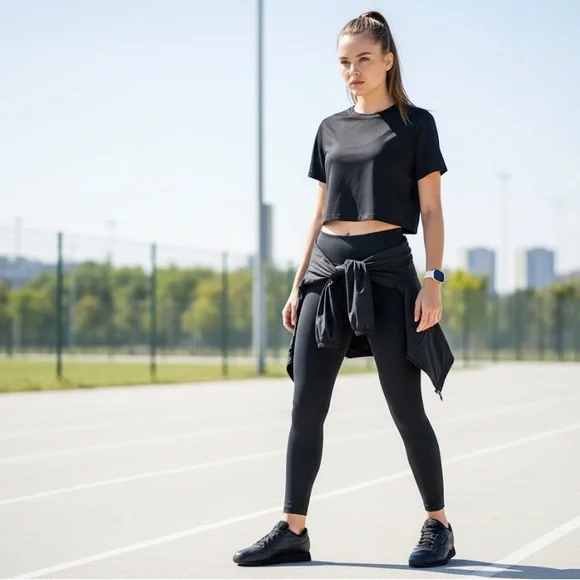 Reebok Classic Black Athletic Shoes - Picture 2 of 11